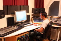 We offer hands on, one to one personal music and recording studio tuition