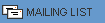 Mailing list - sign up for regular updates, offers and news